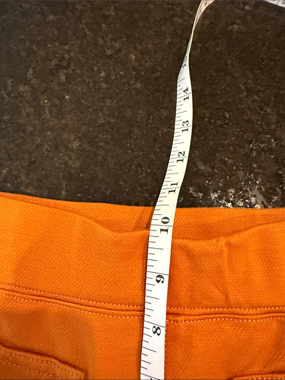 Anthropologie Maeve Eve Knit Flare Leg Pull-On Pants In Cedar Size XS - Picture 9 of 13